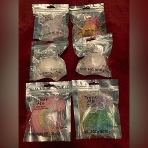 5/$15 BathBomb Lot: Cupcake, Pearl, Mermaid Tail, Rainbow, Pineapple, Bath Salts